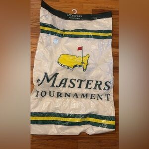 Masters Tournament Flag - White, Yellow, Green